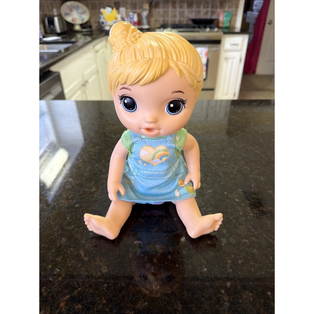 Baby Alive Change 'n Play‎ Baby Doll Blonde Hair Toy Girls 13 Inch